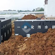 华阳建筑100方“A/O+沉淀+消毒”生活污水处理设备